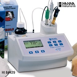 哈纳HANNA HI84429奶业行业微电脑酸度-温度综合滴定分析仪