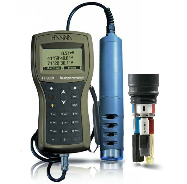 哈纳HANNA HI98280便携多参数快速水质分析仪（GPS卫星定位功能）