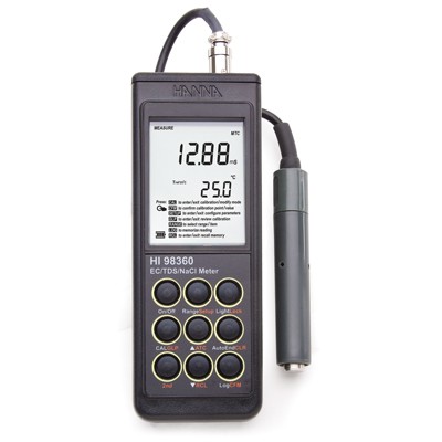 哈纳HANNA HI9835N便携式EC/TDS/NaCl/℃测量仪