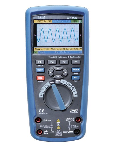 CEM DT-99S/DT-9989专业彩屏数字示波万用表|数字示波多用表