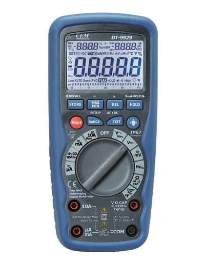 DT-9929/9939专业真有效值工业级数字万用表|真有效值数字多用表