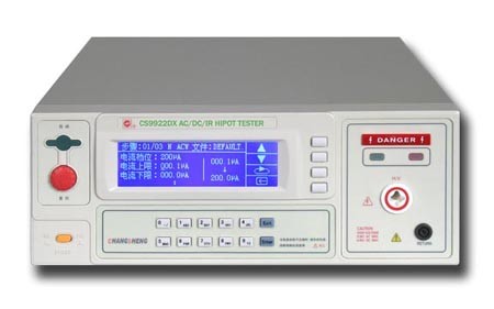 长盛CS9922DX程控绝缘耐压测试仪|耐压分析仪